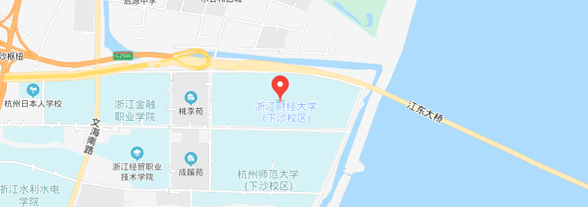 浙江财经大学学校地图